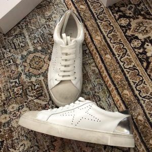 Steve Madden rezza white 6.5